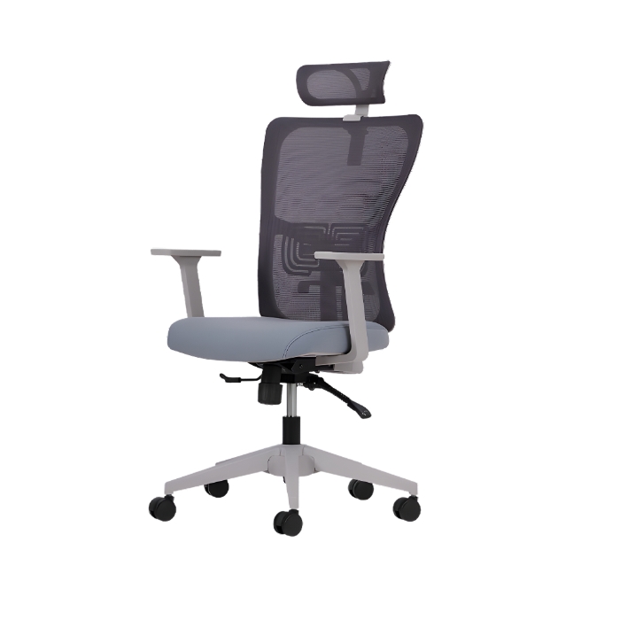 Lumbar Fileli Koltuk Gri