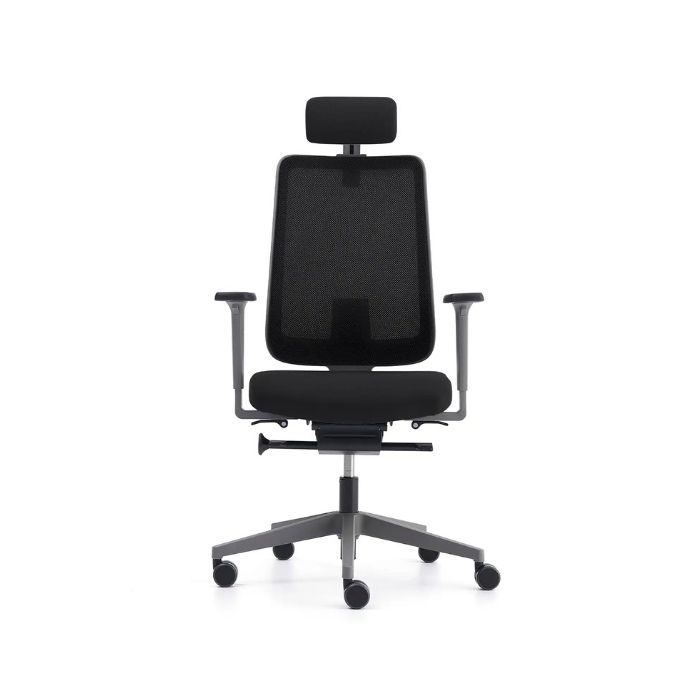 Mou Pro Personal Antrasit Başlıklı Çalışma Sandalyesi