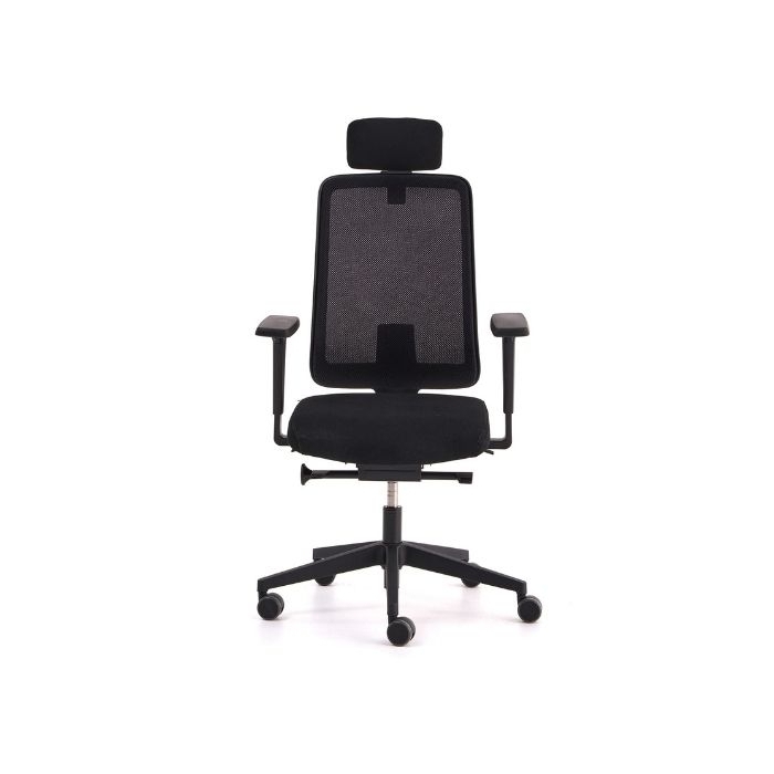 Mou Pro Personal Siyah Başlıklı Çalışma Sandalyesi