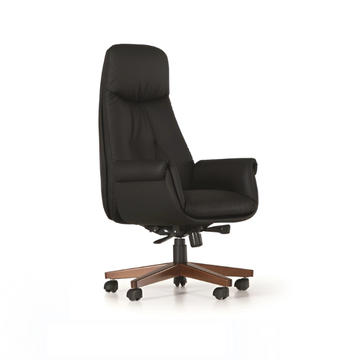 Salda Yönetici Koltuğu - Ahşap Ayaklı